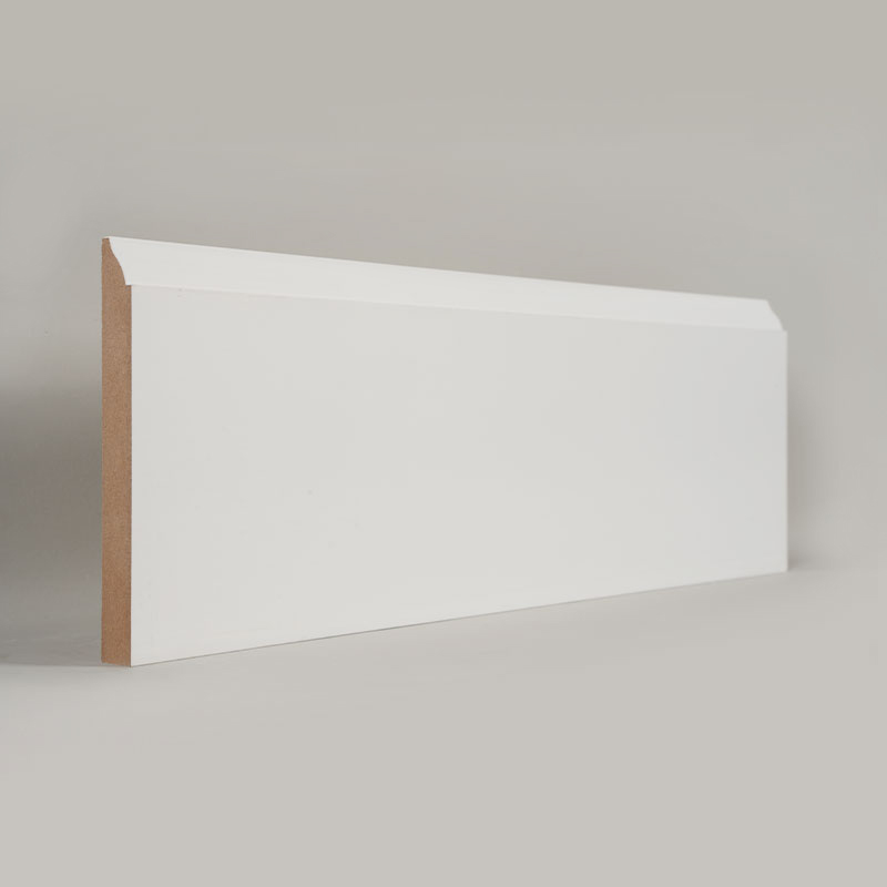 MDF-gulvlister (fyllgrunnet og perlehvit) 3/5' x 5 1/4'