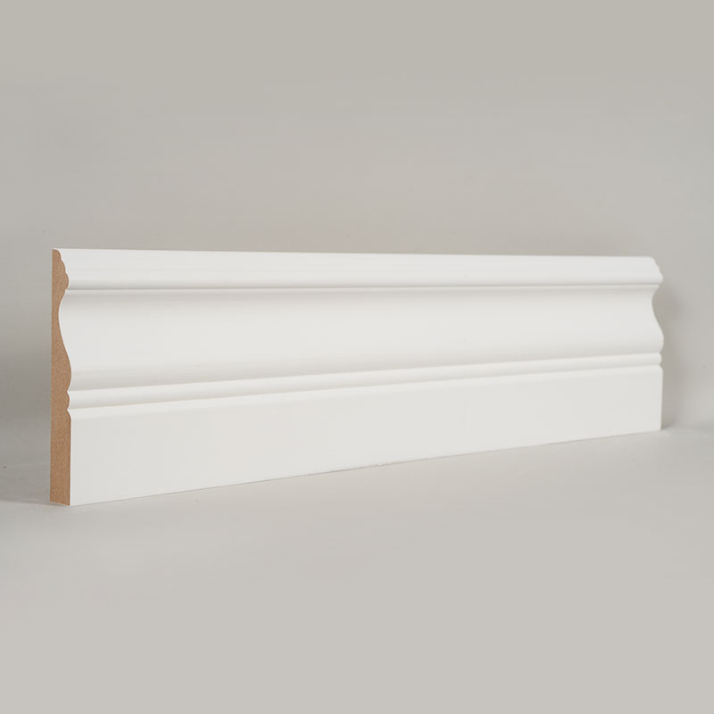 MDF-gulvlister (fyllgrunnet og perlehvit) 3/5' x 4'