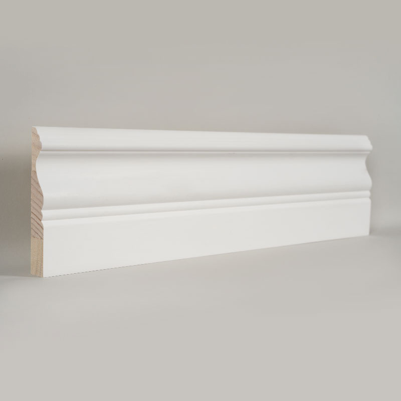 Furu gulvlister (fyllgrunnet og perlehvit) 3/5' x 4'
