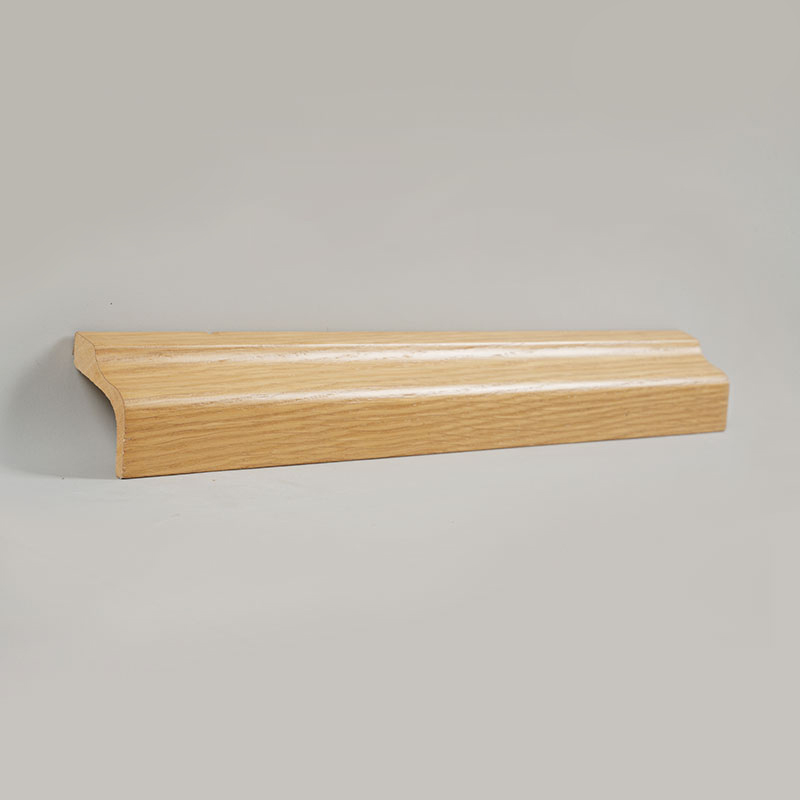 Furu gulvlister (omviklet med hvit eikefiner + maling) - Eik farge 1 1/2'x2 1/6'