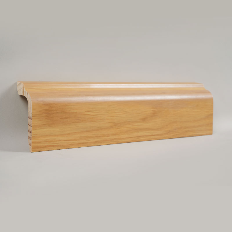 Furu gulvlister (omviklet med hvit eik finer + maling) - Eik farge 1 3/5'x3 5/9'
