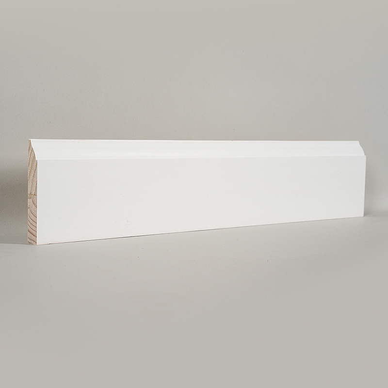 Furu gulvlister (fyllgrunnet og perlehvit) 3/5' x 3 1/4'