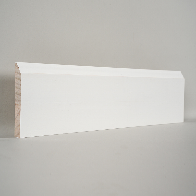 Furu gulvlister (fyllgrunnet og perlehvit) 3/5' x 4 1/4'