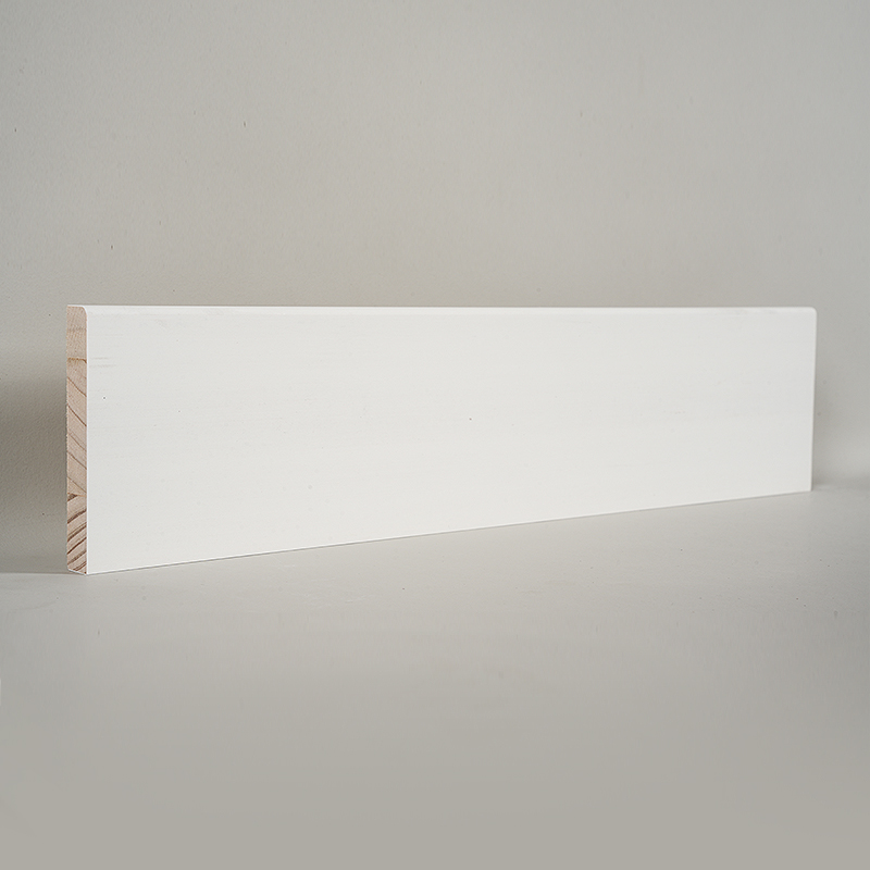 Furu gulvlister (fyllgrunnet og perlehvit) 1/2' x 3 1/2'