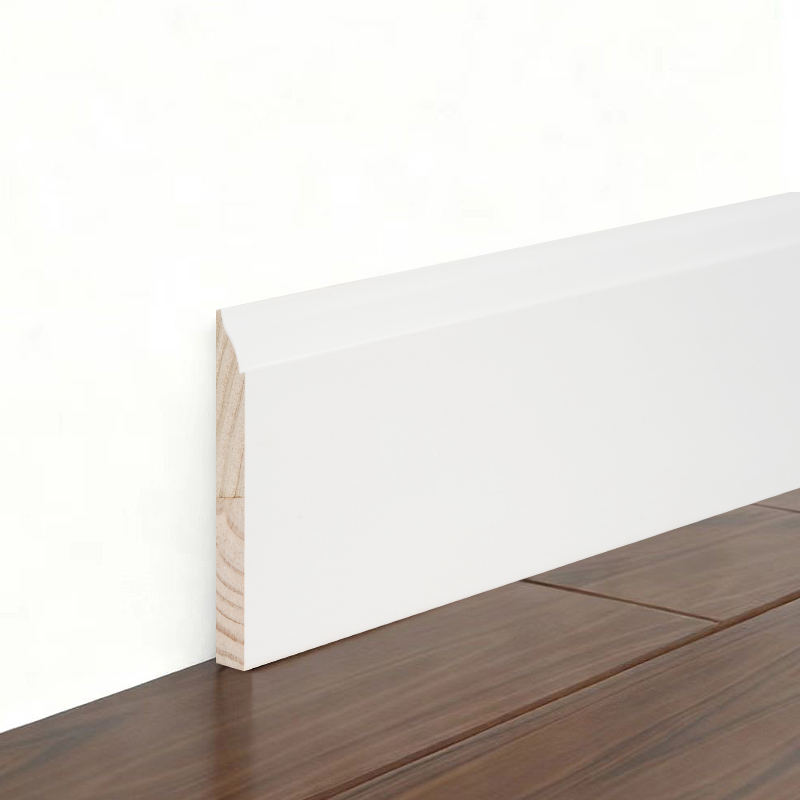 Furu gulvlister (fyllgrunnet og perlehvit) 3/5' x 5 1/4'