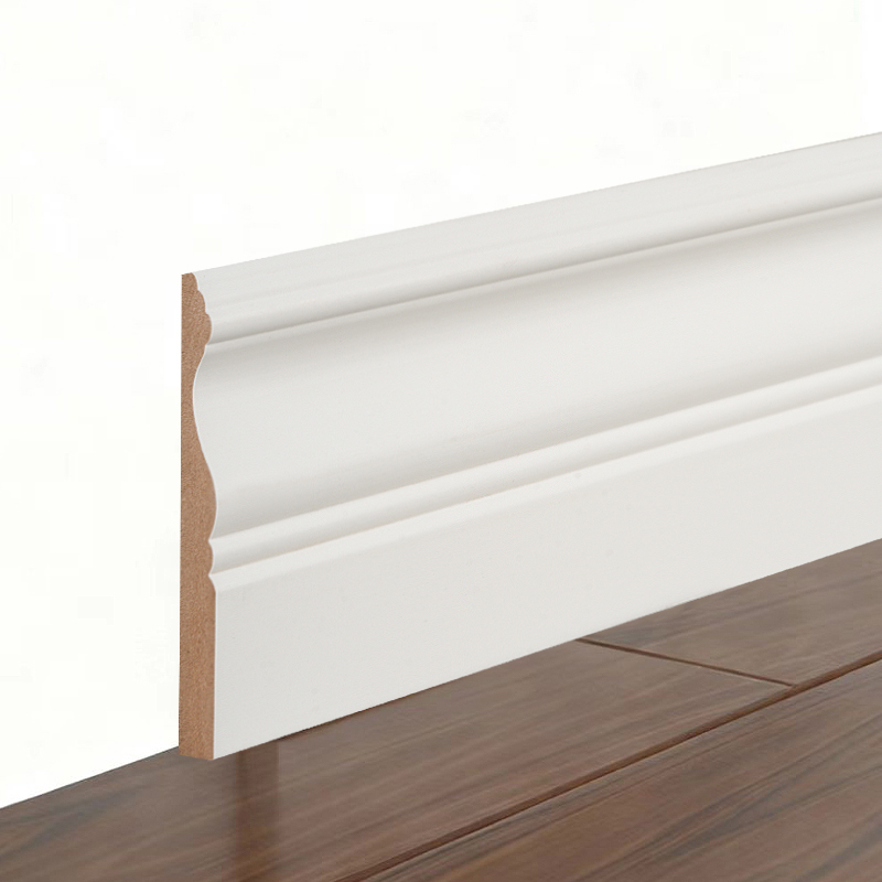 MDF-gulvlister (fyllgrunnet og perlehvit) 3/5' x 4'